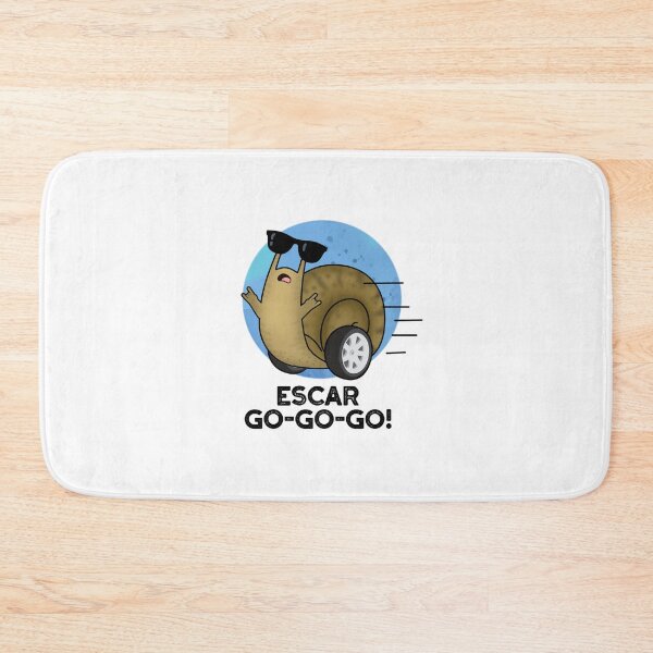 Item preview, Escar-go-go-go Funny Escargot Puns  designed and sold by punnybone.