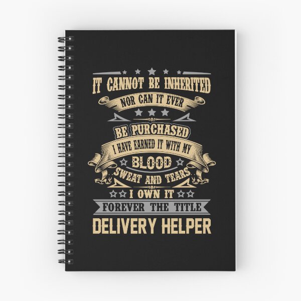 Item preview, Delivery Helper T Shirt - Forever The Title Job Gift Item Tee designed and sold by celiagomez456.
