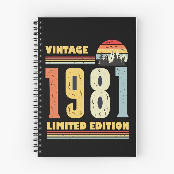 Item preview, vintage limited edition Personalize Vintage 1981 Limited Edition Long Sleeves For Men or Women, Born in 1981 Sweatshirt, 41 Years Old Retro Classic designed and sold by SimoSaladain.