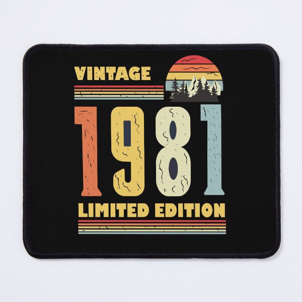 Item preview, vintage limited edition Personalize Vintage 1981 Limited Edition Long Sleeves For Men or Women, Born in 1981 Sweatshirt, 41 Years Old Retro Classic designed and sold by SimoSaladain.
