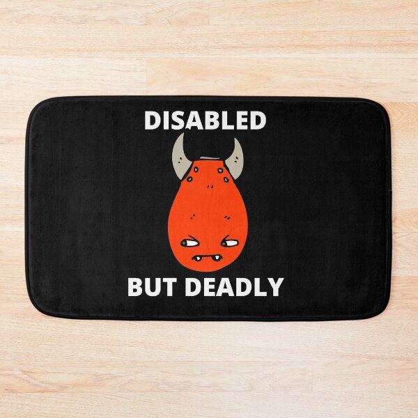 Item preview, Disabled but deadly designed and sold by Tanuja  Sharma.