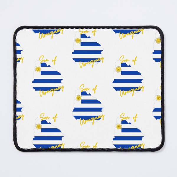 Item preview, Son of Uruguay Map Flag designed and sold by NovawayDirect.