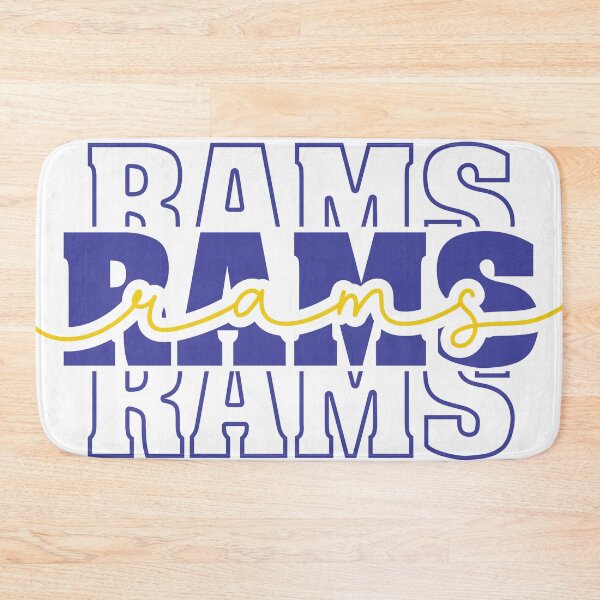 Item preview, Rams Monogram American Football designed and sold by piipiece.