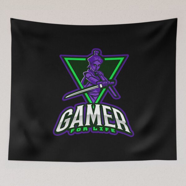 Item preview, Gamer for Life with Magnificent Ninja designed and sold by PRIVARSHU.