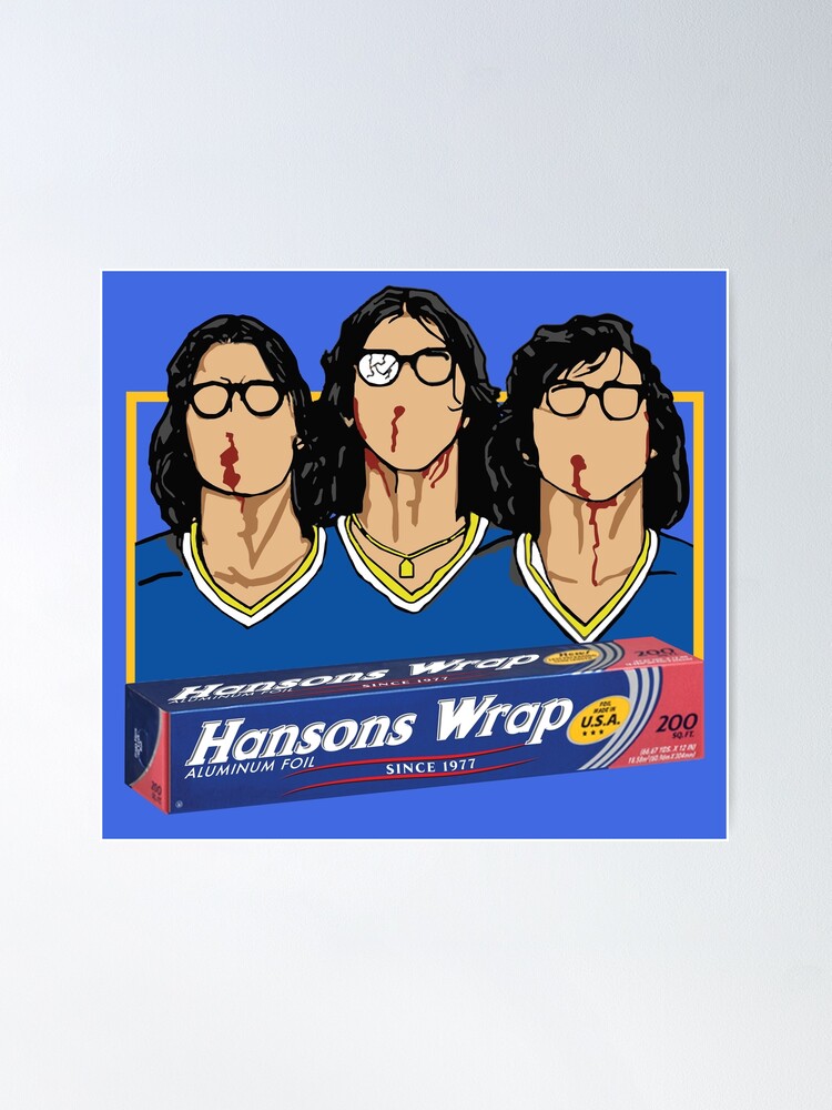 Hanson Brothers - Hockey Card! Poster for Sale by KedrickFitz2