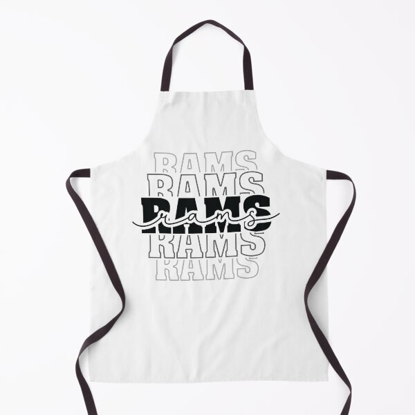Item preview, Rams Monogram American Football designed and sold by piipiece.
