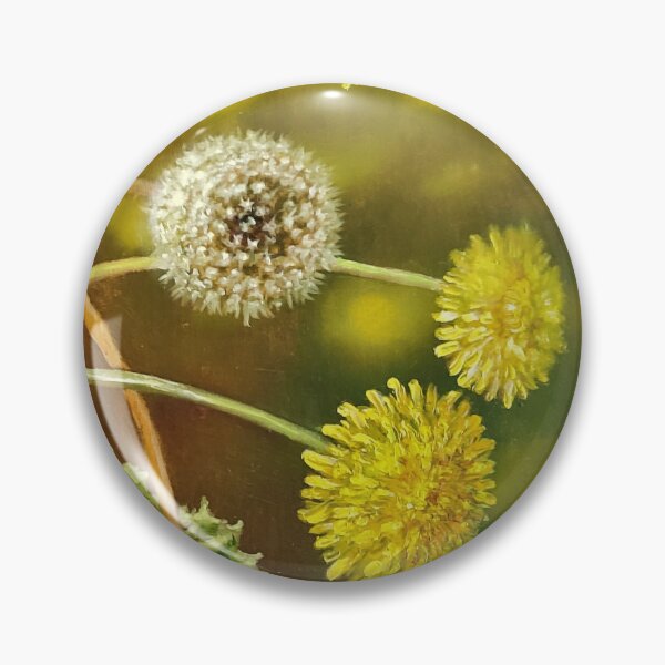 Item preview, Dandelion oil painting designed and sold by TiiuPiibur.