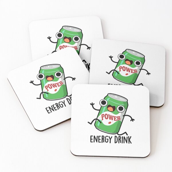 Item preview, Energy Drink Energetic Funny Drink Puns  designed and sold by punnybone.