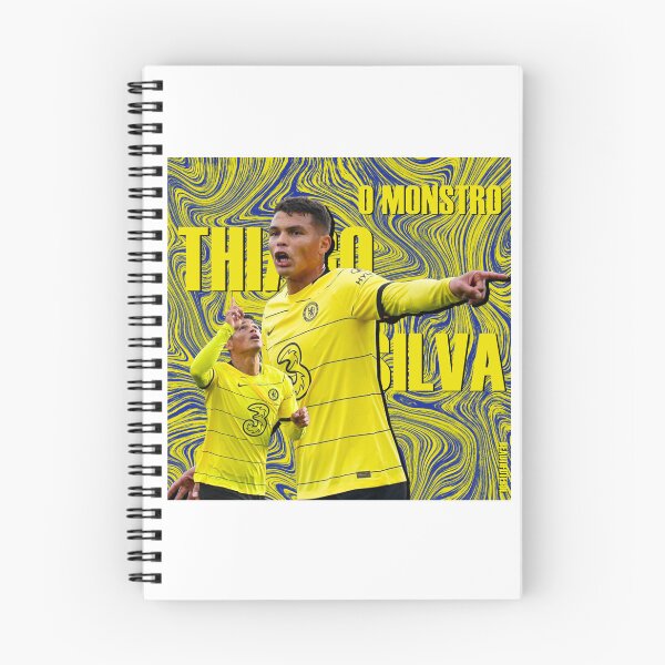 Item preview, O Monstro - Thiago Silva - yellow & blue designed and sold by Beautifutebol.