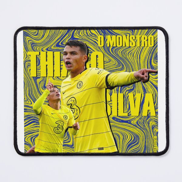 Item preview, O Monstro - Thiago Silva - yellow & blue designed and sold by Beautifutebol.