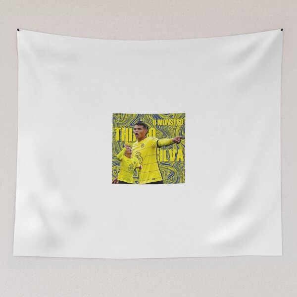 Item preview, O Monstro - Thiago Silva - yellow & blue designed and sold by Beautifutebol.