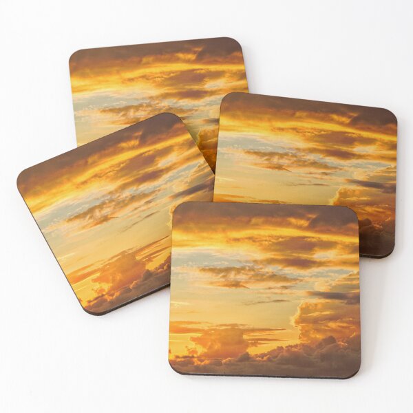 Item preview, SUNSET GOLDEN CLOUD BURST, SKY AND CLOUDS designed and sold by nickbrayimages.