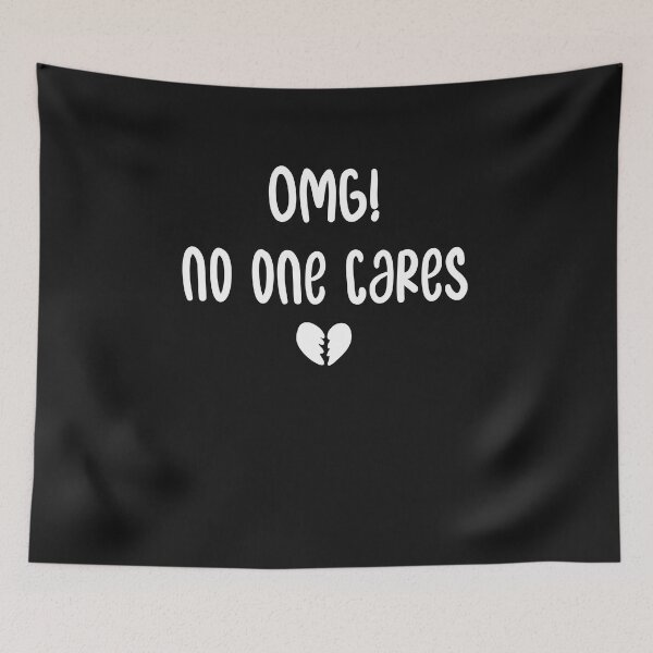 Aperçu de l'œuvre OMG No One Cares Shirt, Sarcastic Shirt , Funny Sarcastic Shirt , Funny Graphic Tee créée et vendue par zeyuss.