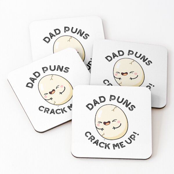 Item preview, Dad Puns Crack Me Up Funny Egg Puns  designed and sold by punnybone.