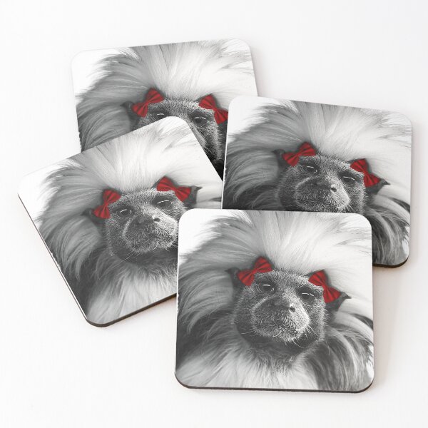 Item preview, Lion Tamarin Monkey with Bowtie Artwork - Baby animal Prints, Animals with Bowties, Nursery wall decor, Baby room prints, Animal art photography, Lion Tamarin Photo, Tamarin MonkeyArt designed and sold by MrGiftee.