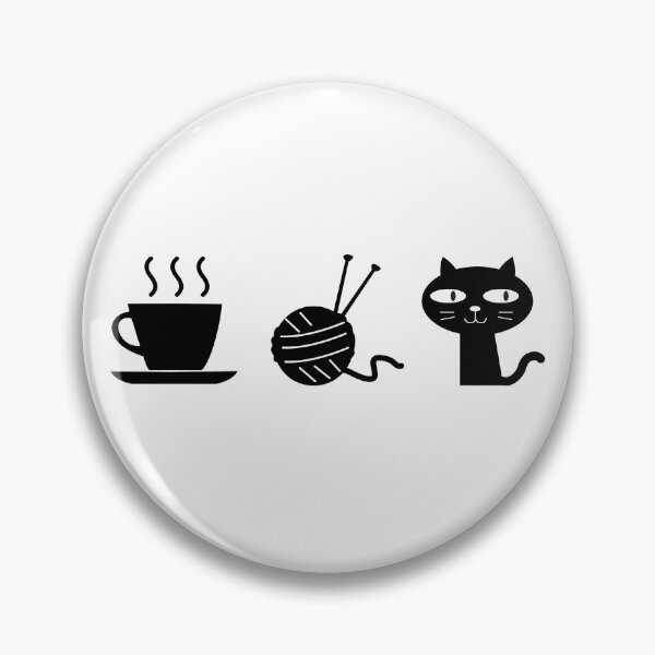 Item preview, Coffee. Dogs. Knitting designed and sold by TheGreenGoat.