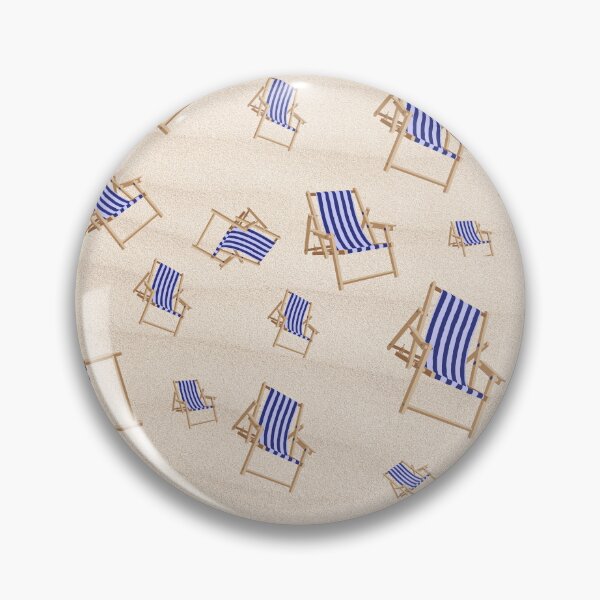 Item preview, Blue and white striped deckchairs designed and sold by S-and-W-4ever.