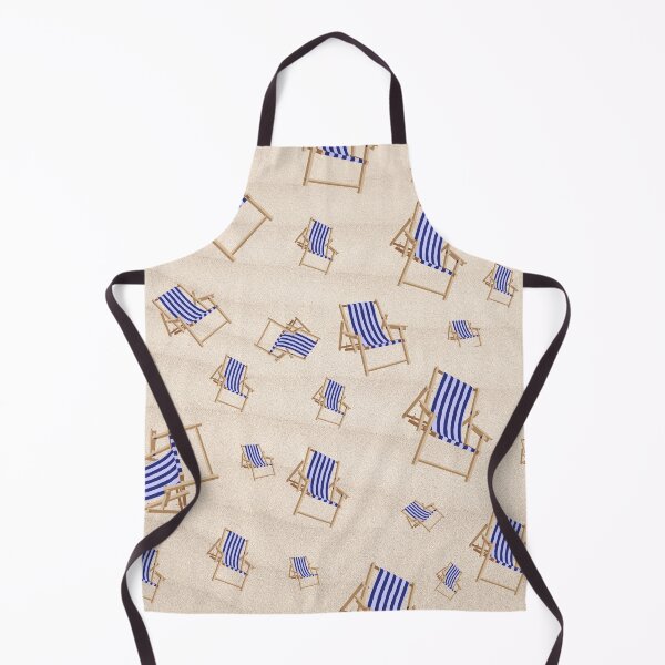 Item preview, Blue and white striped deckchairs designed and sold by S-and-W-4ever.