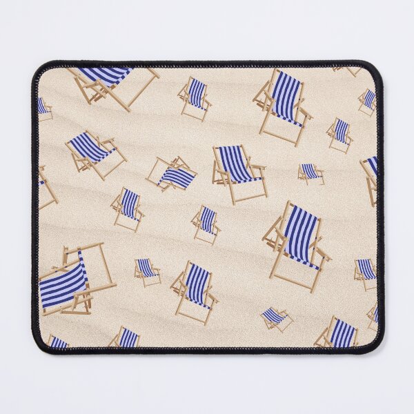 Item preview, Blue and white striped deckchairs designed and sold by S-and-W-4ever.