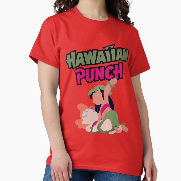 Aperçu de l'œuvre Punch hawaïen | Inspiré de Lilo et Stitch | T-shirts mignons pour la décoration intérieure | Heckinfarout créée et vendue par Two Otters Co.