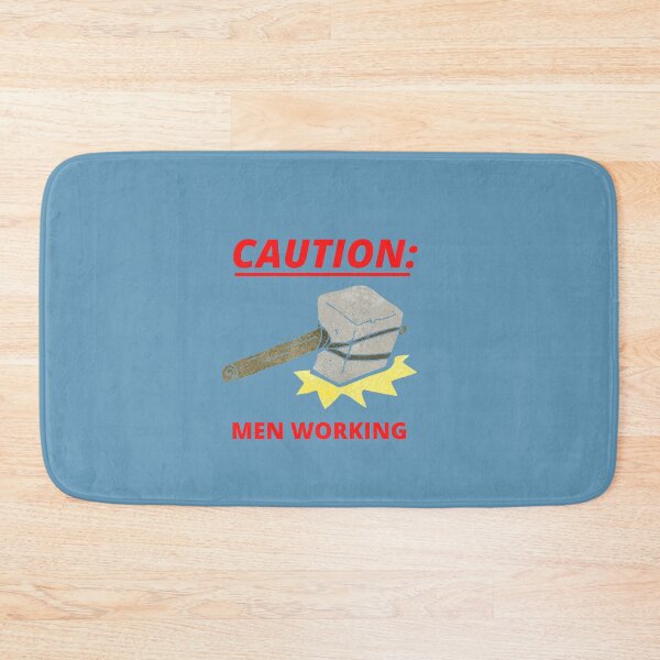 Item preview, Caution Men Working -  Woodworking Carpentry Fun Graphic - Fun Woodworking Gifts  designed and sold by WoodWorkingInc.