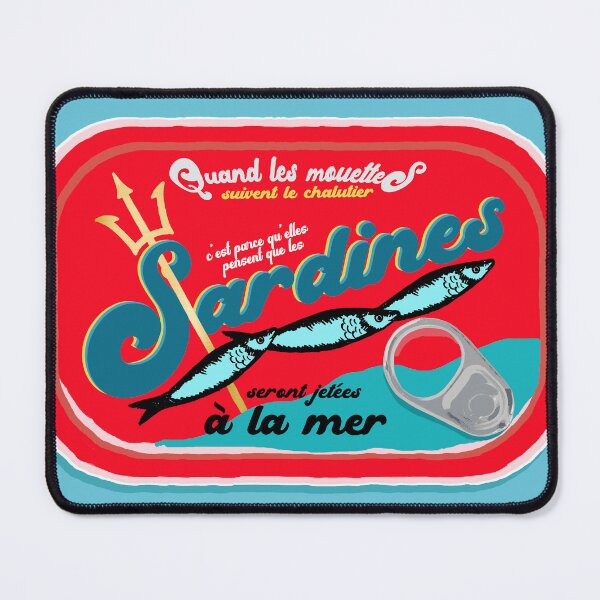 Item preview, Eric Cantona Sardines Quote designed and sold by Sparkly20.