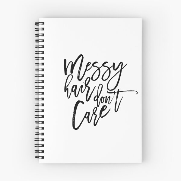 Item preview, Messy hair don't care designed and sold by BellaMeDesign.