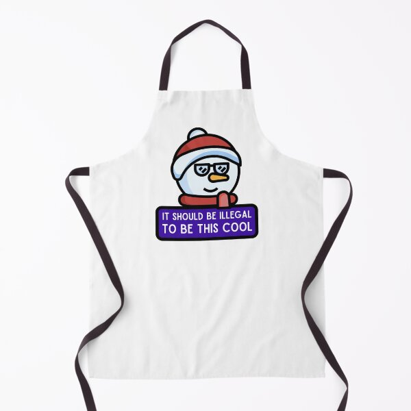 Item preview, It should be illegal to be this cool - snow man designed and sold by earthlingsmerch.