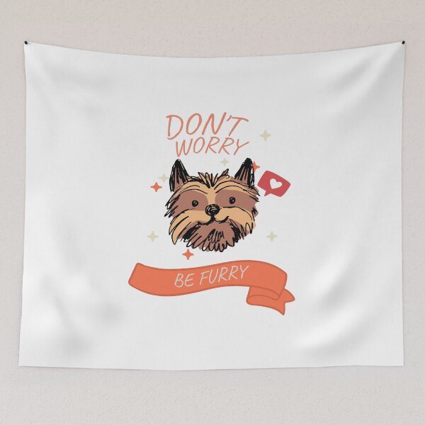 Item preview, Don't worry be furry designed and sold by Wooden-rack.