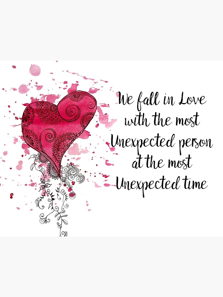 85 Unexpected Falling in Love Quotes on Life and Beautiful Surprises