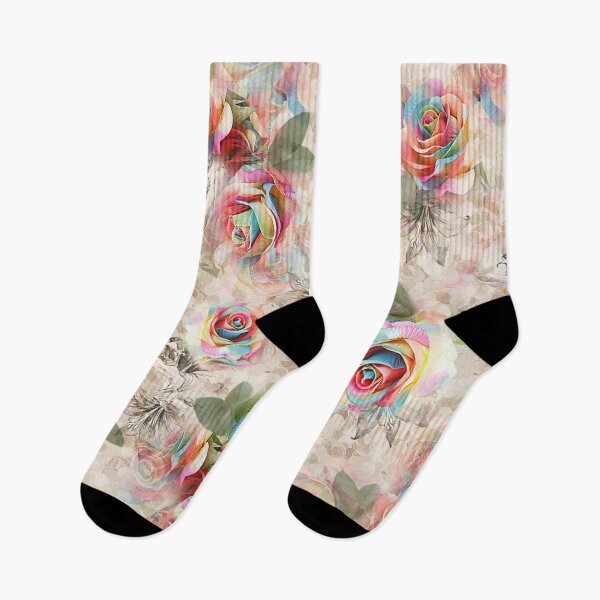 Item preview, Multicolor Rose Pattern designed and sold by YuviMK.