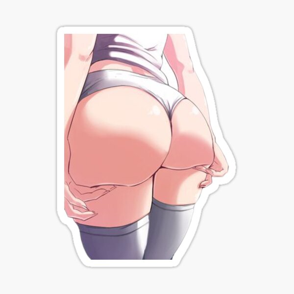 Anime Waifu Ass Sticker Sticker