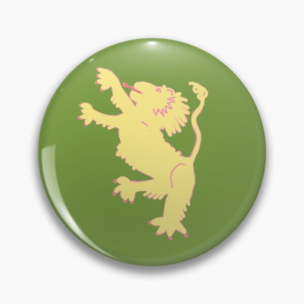 Item preview, Bright Heraldic Lion designed and sold by LochNestFarm.