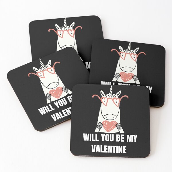 Item preview, Hey unicorn will you be my Valentine  designed and sold by Tanuja  Sharma.