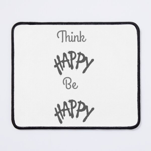 Item preview, Think happy be happy, happy quote for positive vibs designed and sold by Sanaura.