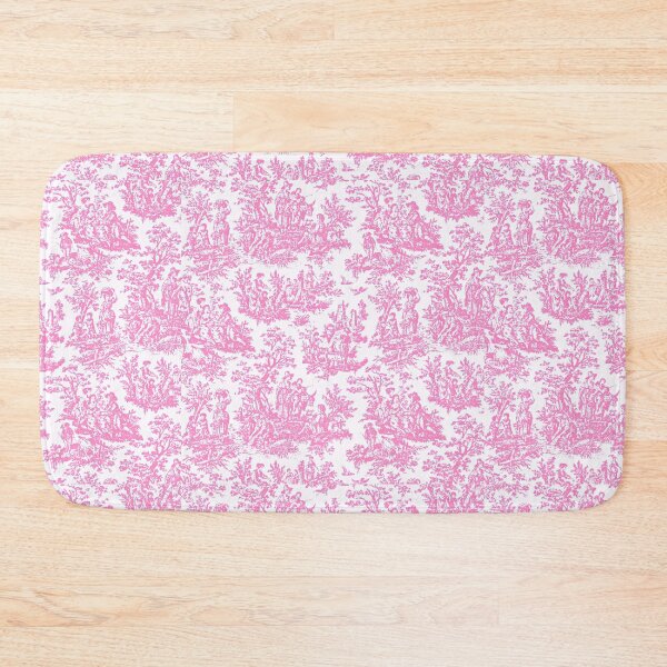 Artikelvorschau, NOMADES Artsy vintage Toile de Jouy - light pink and white, valentine's special entworfen und verkauft von Nomades.