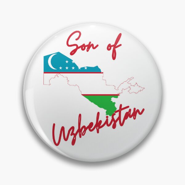 Item preview, Son of Uzbekistan Map Flag designed and sold by NovawayDirect.