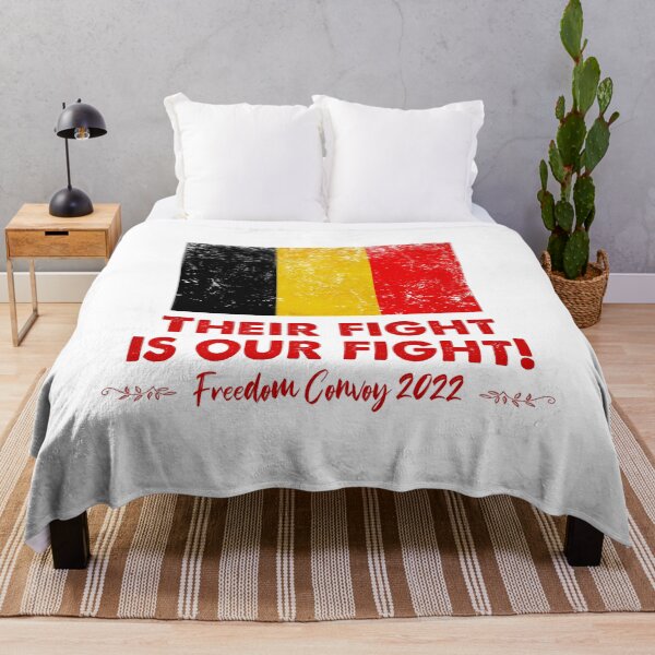 Item preview, Freedom convoy Belgium - Their fight is our fight! designed and sold by Markotropoya22.