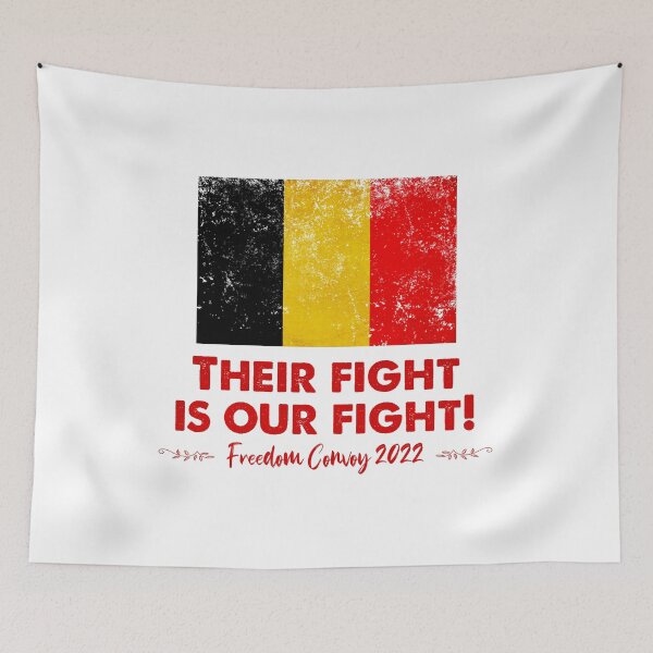 Artikelvorschau, Freiheitskonvoi Belgien - Ihr Kampf ist unser Kampf! entworfen und verkauft von Markotropoya22.