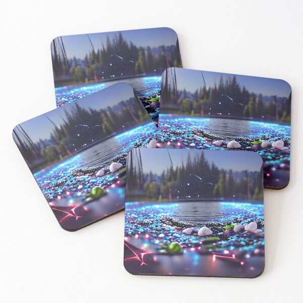 Item preview, AI Generated Art, Lake Made of Stars  designed and sold by ACC .