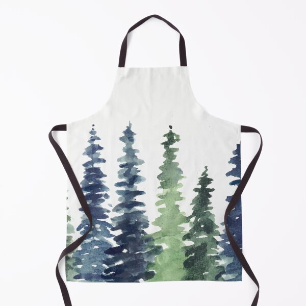 Item preview, Pine Trees Watercolor designed and sold by Yorda Creative.
