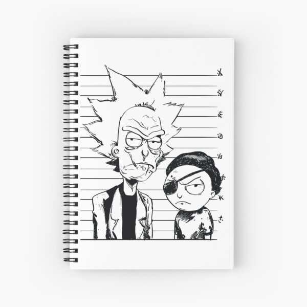Cuadernos de espiral: Rick And Morty T Shirt | Redbubble