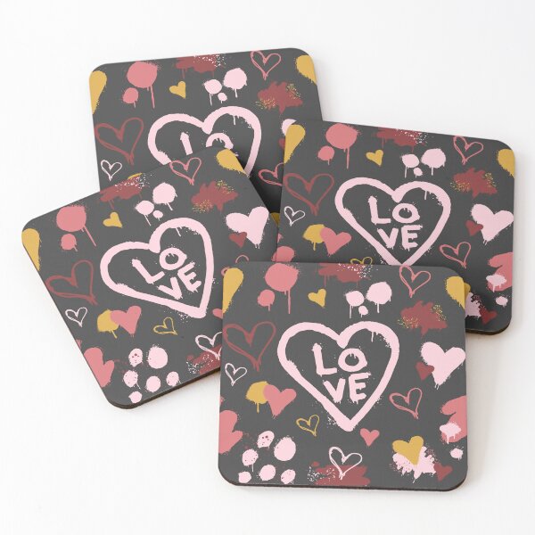 Item preview, Urban Valentine's Day Grunge Love Heart Graffiti designed and sold by Krysanthe.
