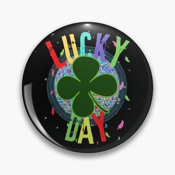 Item preview, Lucky Day - Four Leaf Clover designed and sold by GoPublicTeam.