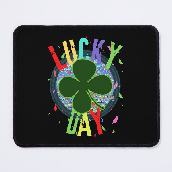 Item preview, Lucky Day - Four Leaf Clover designed and sold by GoPublicTeam.