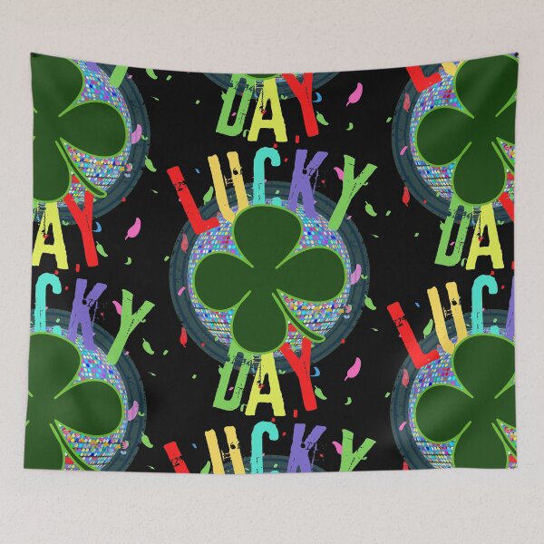 Item preview, Lucky Day - Four Leaf Clover designed and sold by GoPublicTeam.
