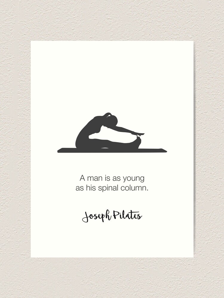PILATES INSPIRATIONAL QUOTE Art Print for Sale by WArtdesign