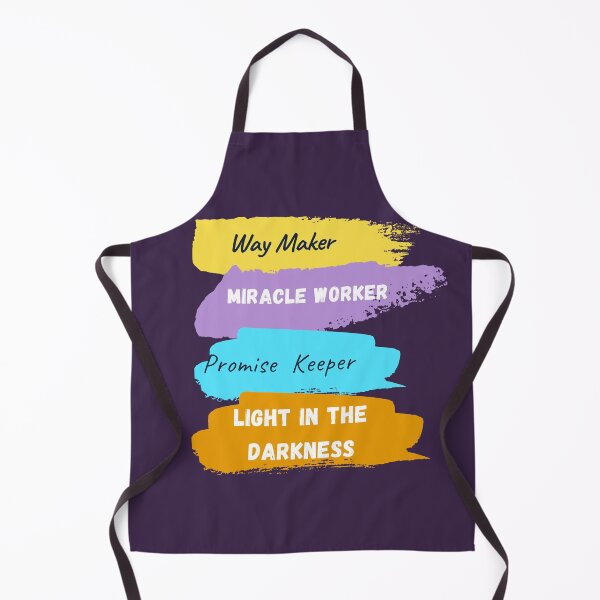Item preview, Way Maker Miracle worker promise keeper Light in the darkness- Bible quote designed and sold by BronikowskiART.