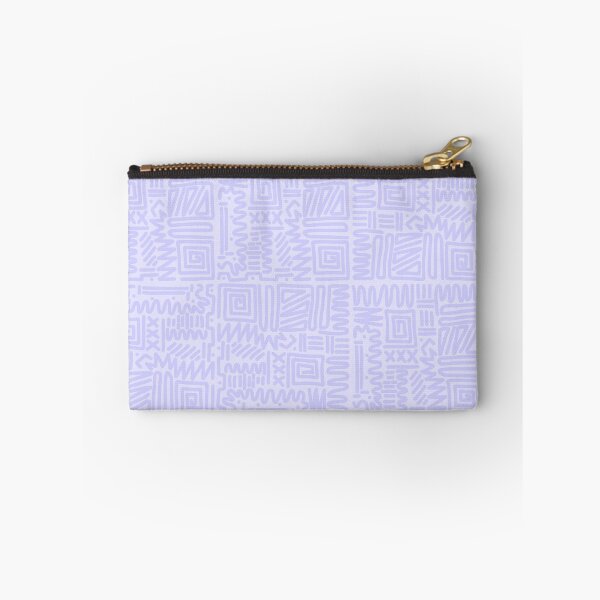 Item preview, Purple Abstract Line Art Maze Pattern designed and sold by hannahvira.