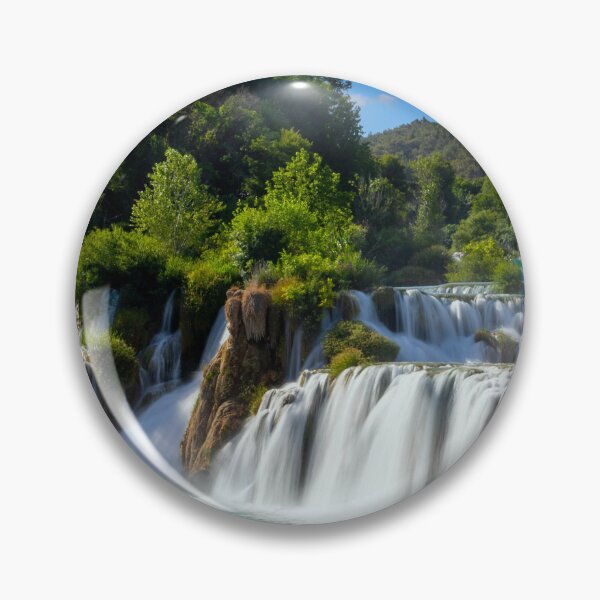 Item preview, The krka waterfalls in Croatia designed and sold by pietrofoto.